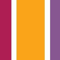 Three Stripes Red-Gold-Purple